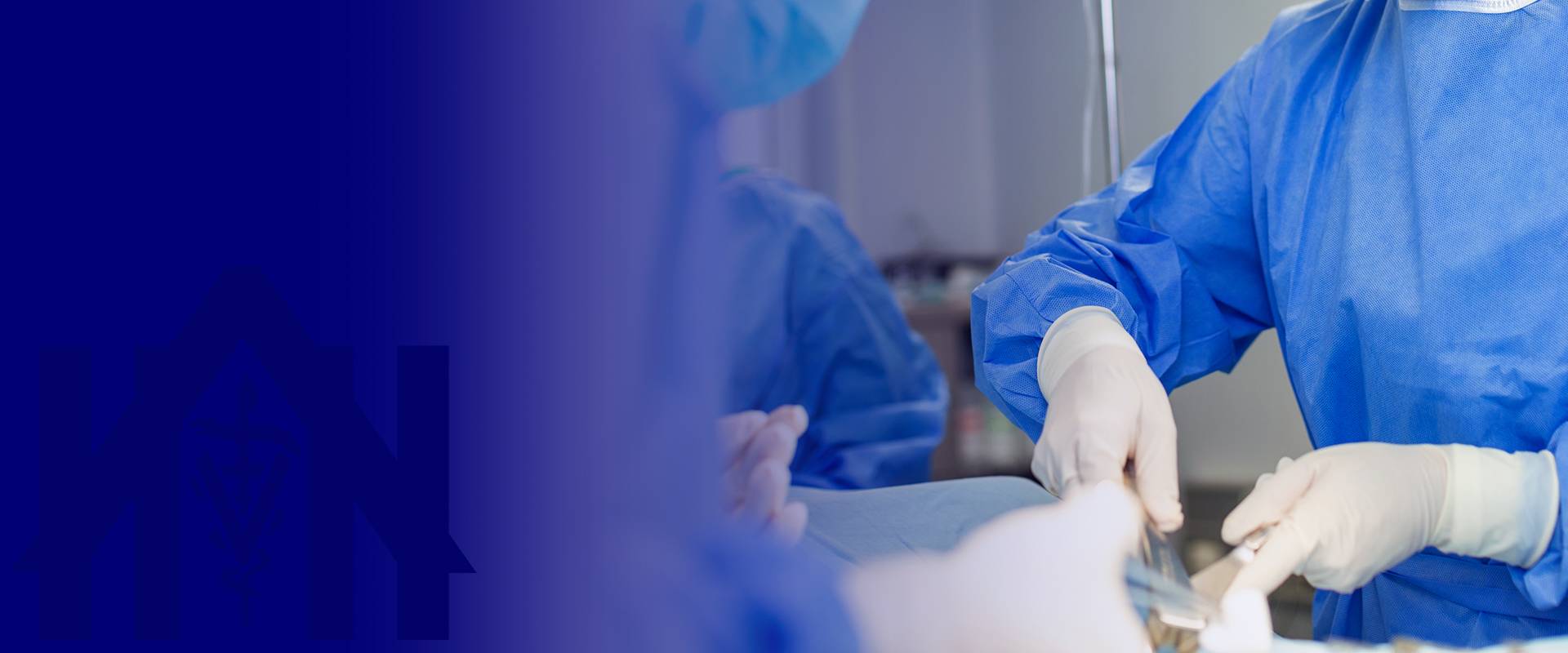 team professional doctors performing operation surgery room